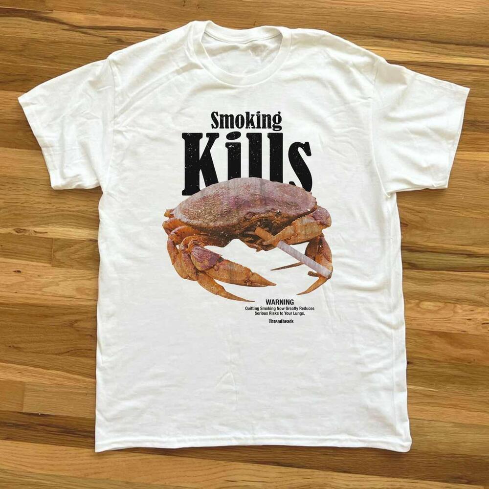 Style Smoking Kills Crab T Shirt